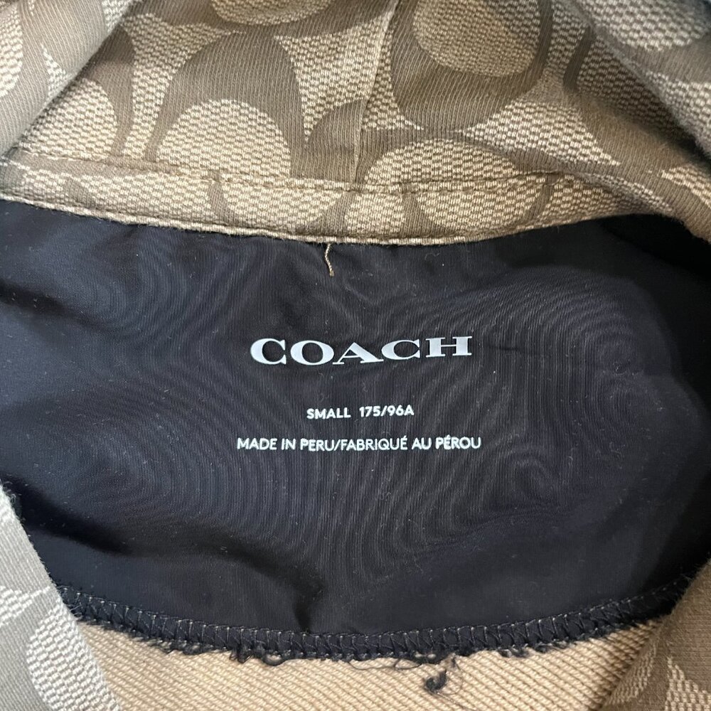 Mens Coach Tan/Black Hoodie - S - Picture 6 of 6
